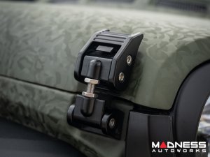 Jeep Wrangler JL Hood Catch - Black